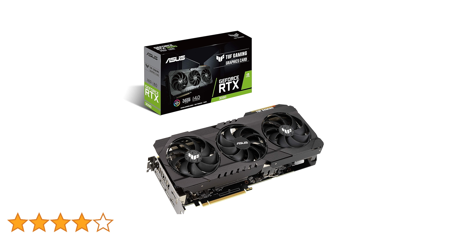 Amazon | ASUS TUF Gaming NVIDIA GeForce RTX 3090 OC Edition